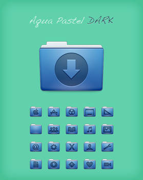 Aqua Pastel Dark
