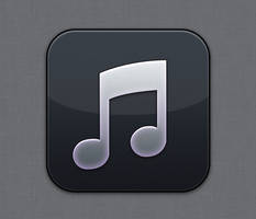 iTunes Black - Flurry style