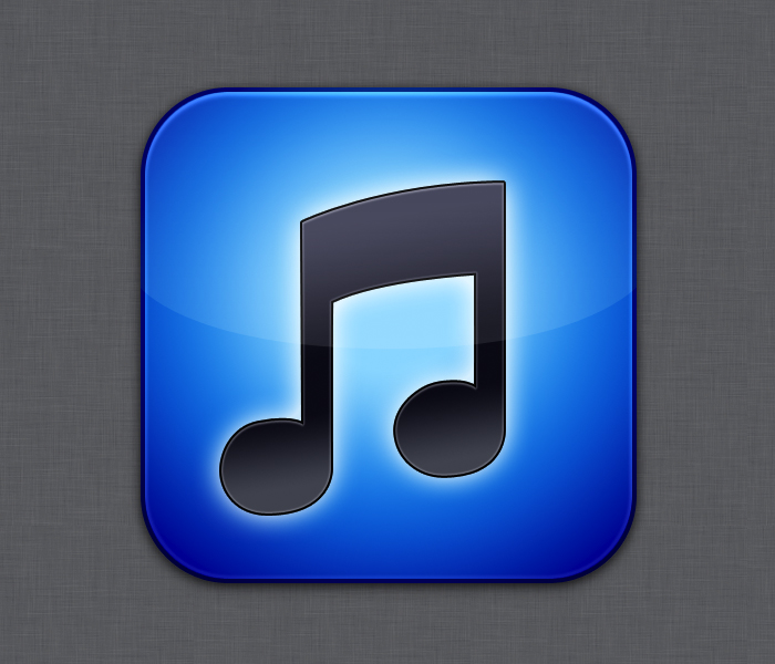 iTunes icon - Flurry style