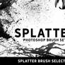 Splatter Brush selection