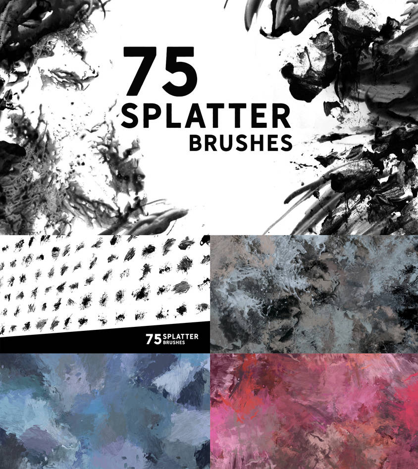 Splatter Photoshop Brushes by ZsoltKosa on DeviantArt