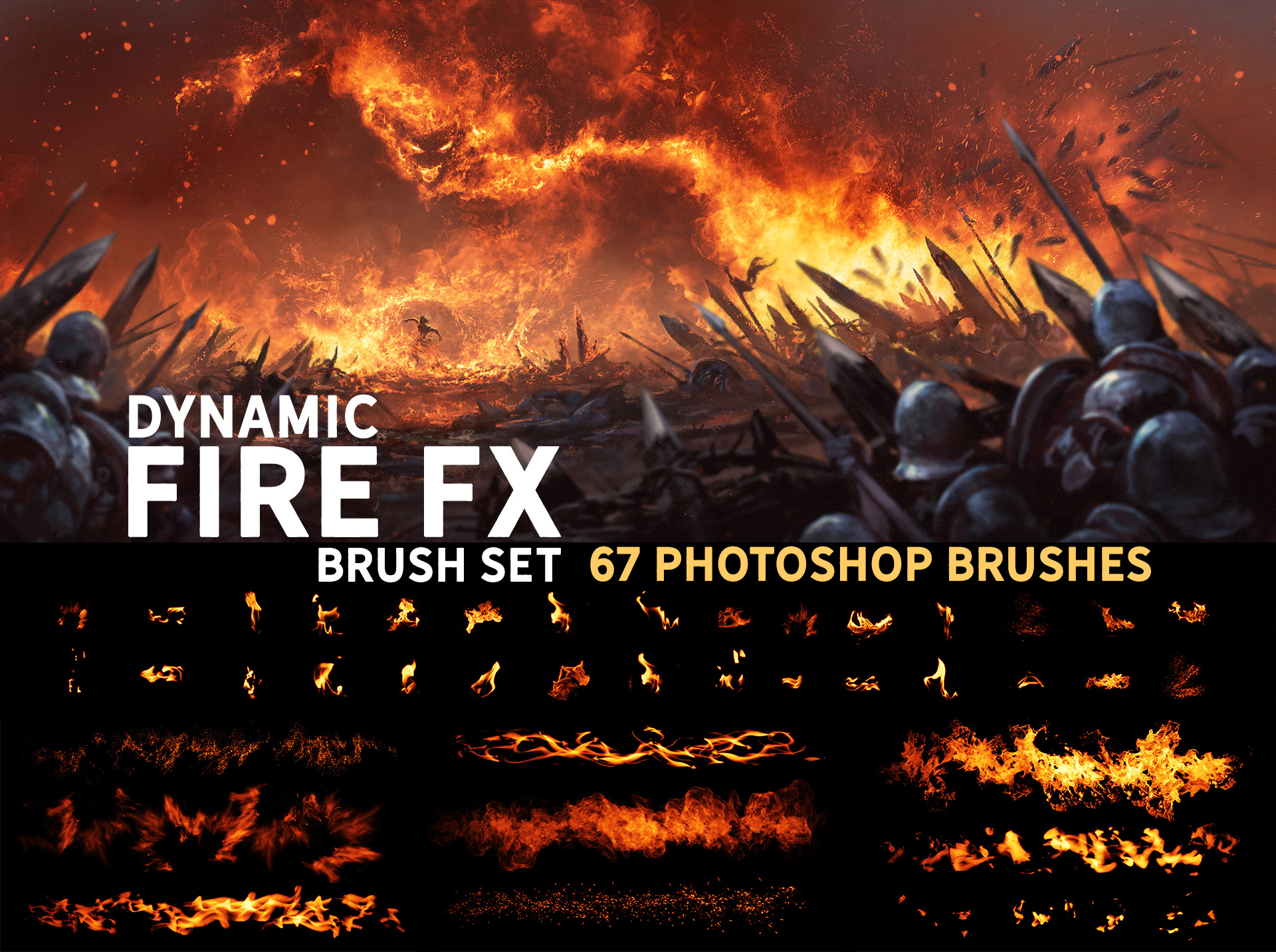 Dynamic Fire Fx Brush Set By Zsoltkosa On Deviantart