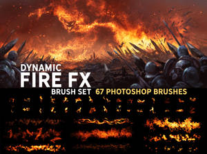 Dynamic Fire FX brush set