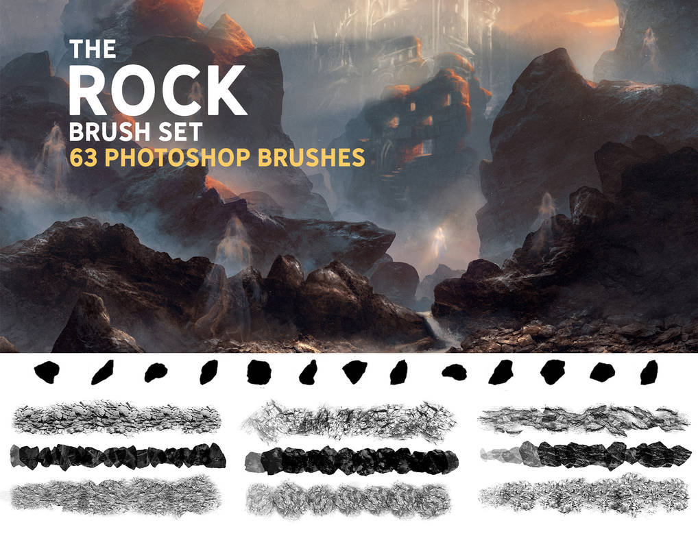 The Rock brush set by ZsoltKosa on DeviantArt