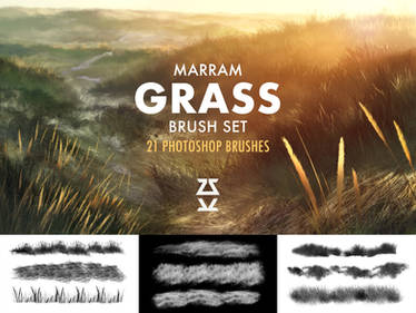 Marram Grass brush set