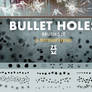 Bullet Holes Brush Set