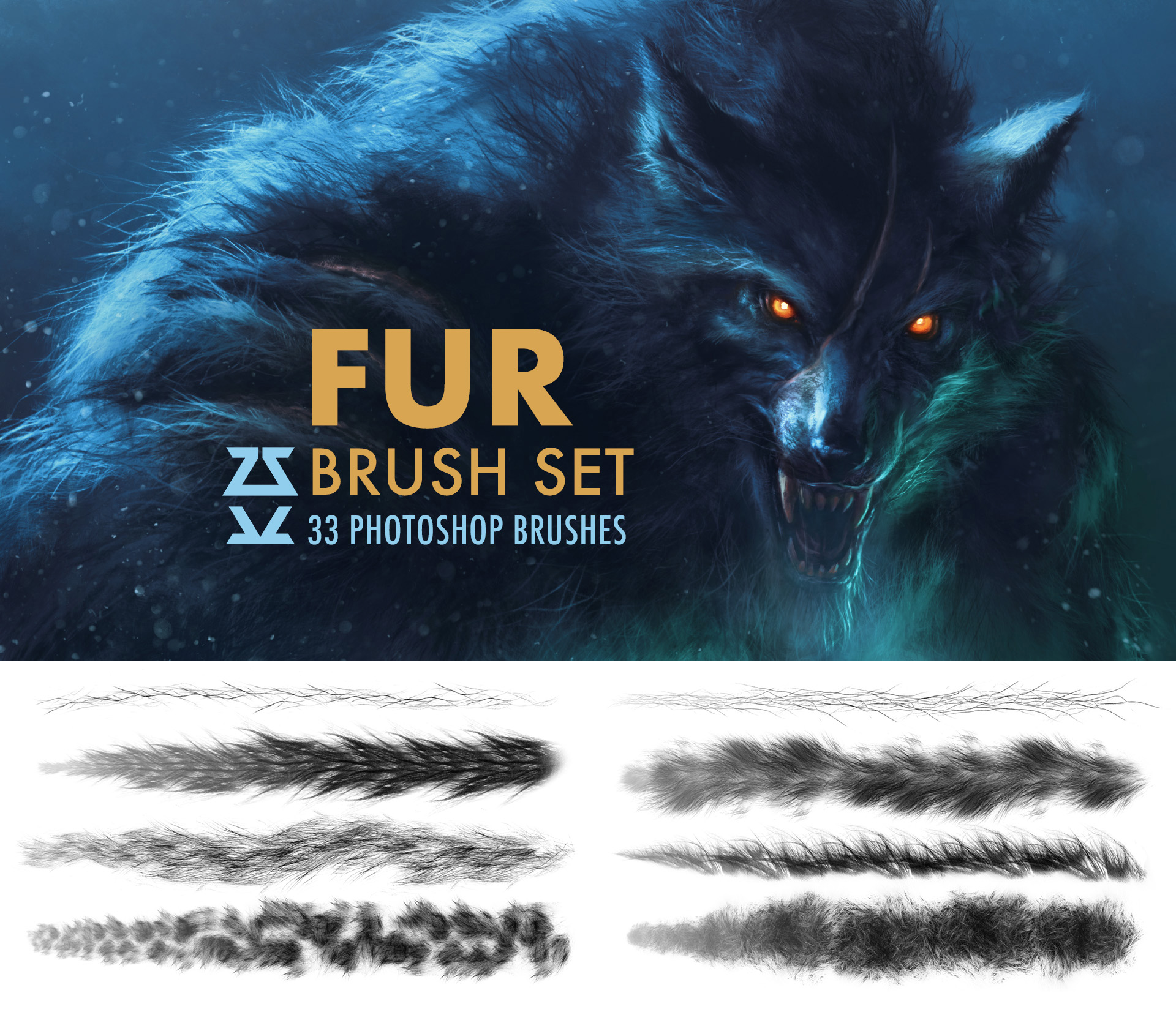 Fur Brush Set by ZsoltKosa on DeviantArt