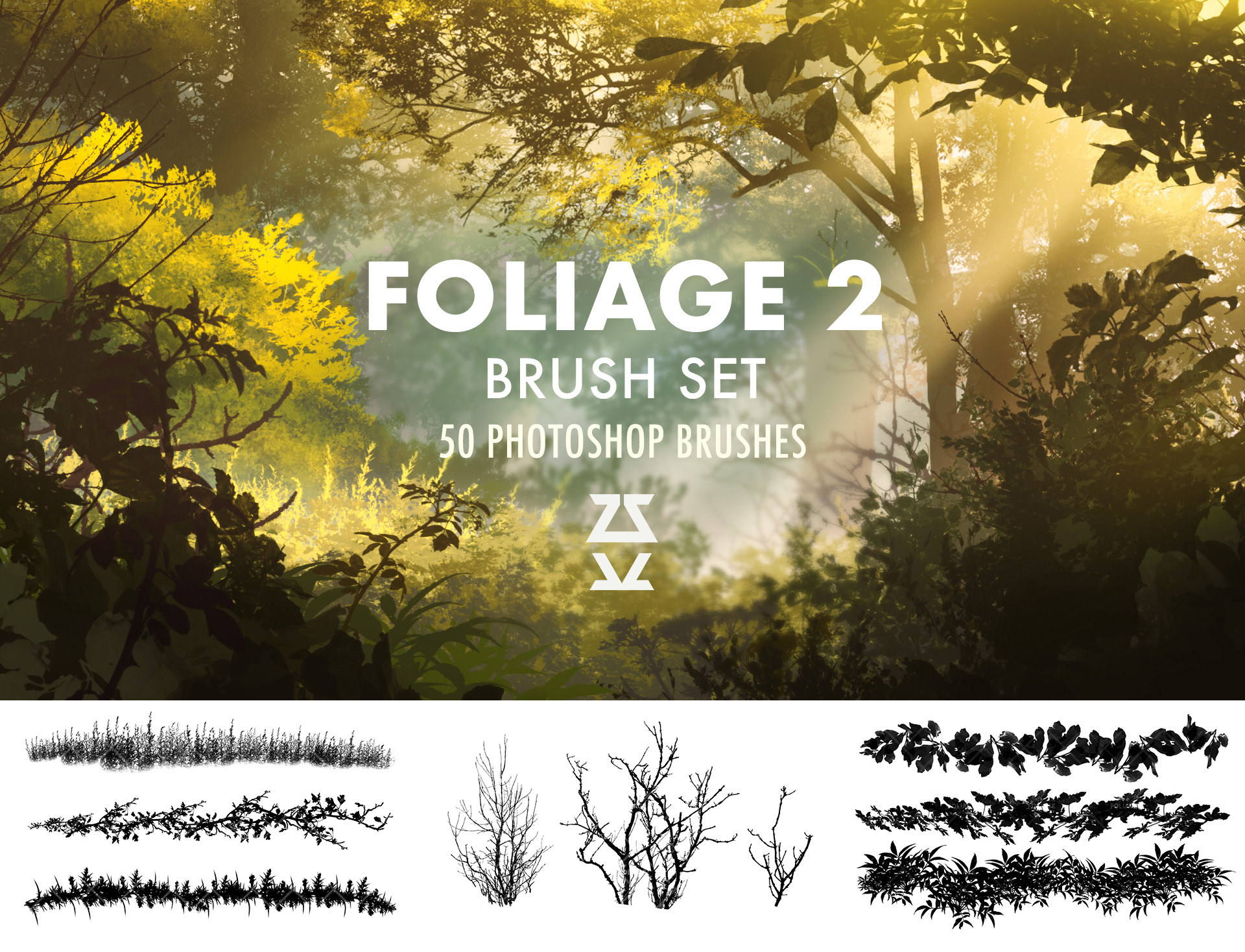 Foliage 2 Brush Set by ZsoltKosa on DeviantArt