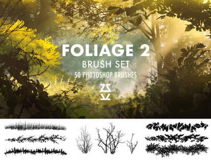 Foliage 2 Brush Set