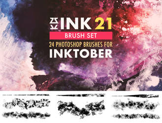 INK Brush Set for INKTOBER 2021