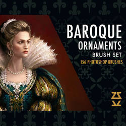 Baroque Ornaments Brush Set