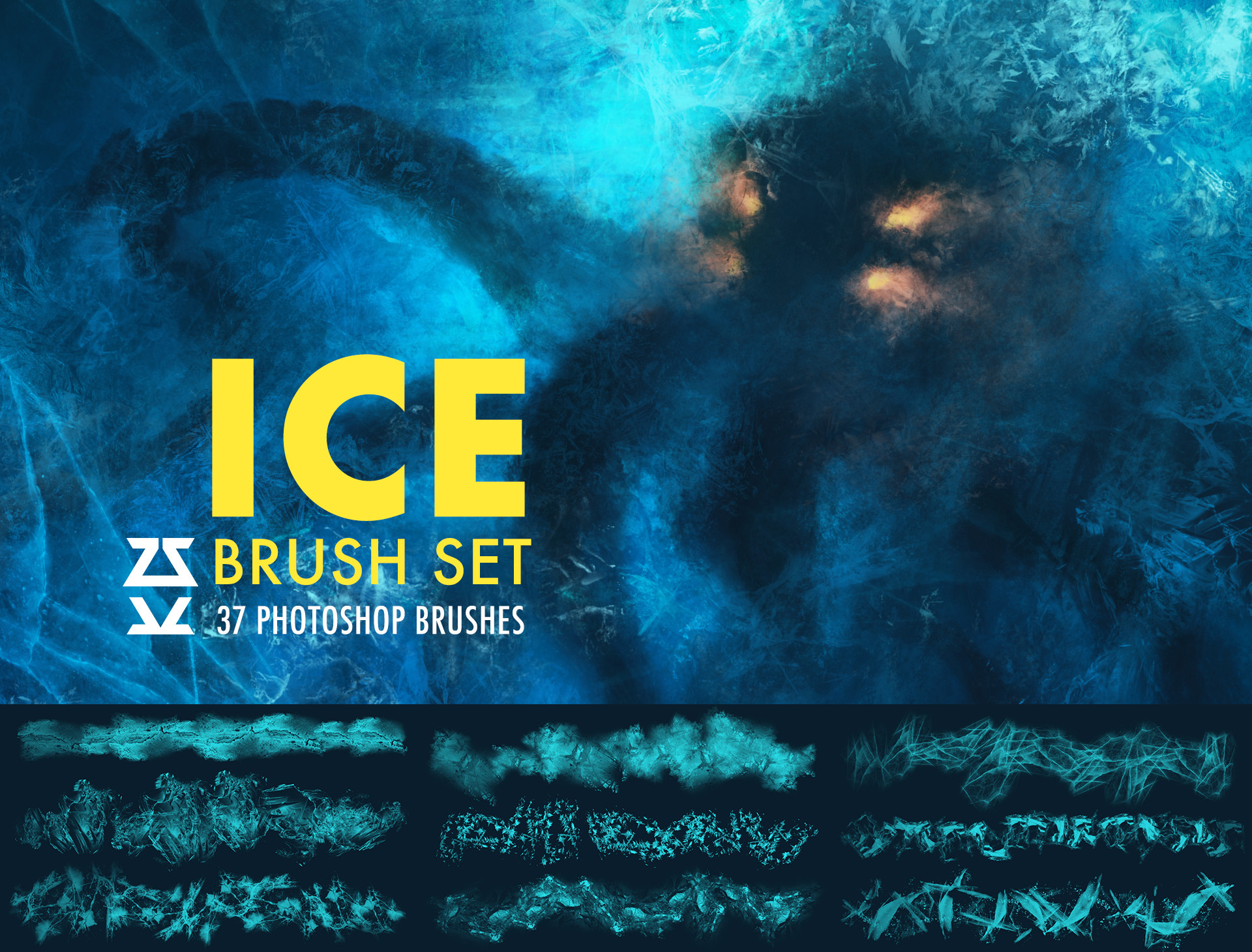 Ice Brush Set by ZsoltKosa on DeviantArt