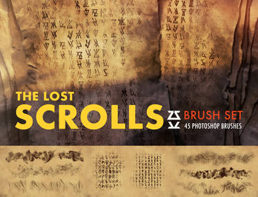 Scrolls Brush Set