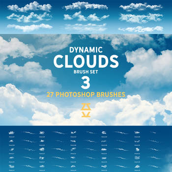 Dynamic Clouds 3 Brush Set
