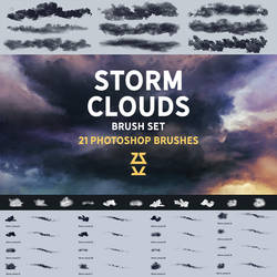 Storm Clouds Brush Set
