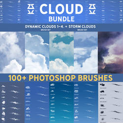 Cloud BUNDLE Brush Set by Zsolt Kosa