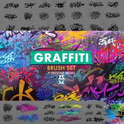 Graffiti Brush Set