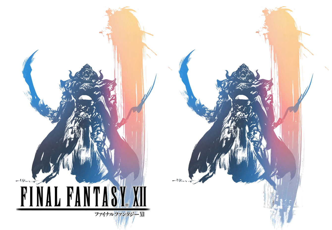 FF12 logo renders by digitaleva on DeviantArt, image size:1340x930