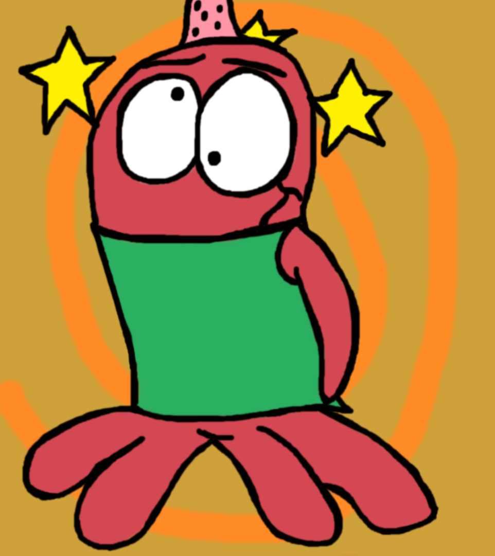 Squirt bonked on the Head by BrendanDoesArt on DeviantArt