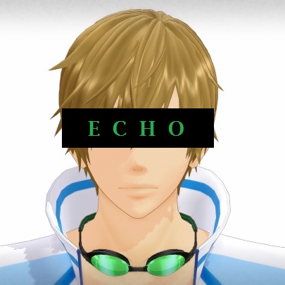 [MMD model test] ECHO (Haru+Mako+Rin) [Animated]