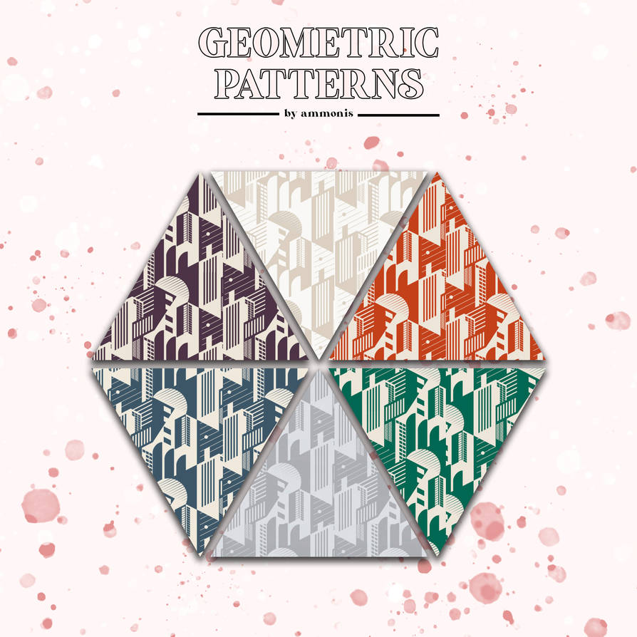 geometric #04 patterns by @ammonis by ammonis on DeviantArt