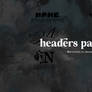 headers pack one | by @ammonis