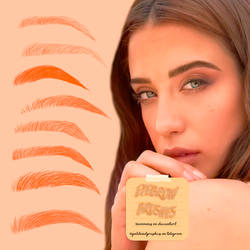 eyebrow brushes | by @ammonis