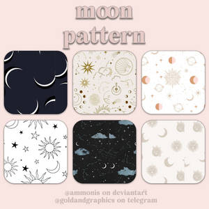 moon patterns | by @ammonis