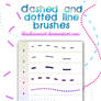 Dashed and Dotted Line Brushes