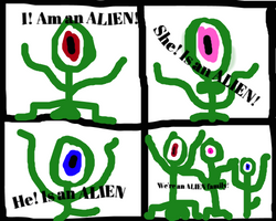 Alien song!