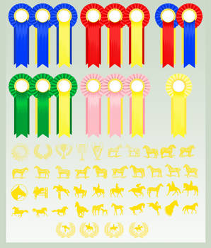 Stock Ribbon Set 5