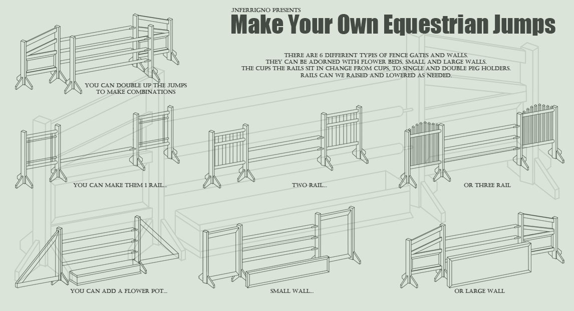 Make Your Own Horse Jumps by JNFerrigno on DeviantArt