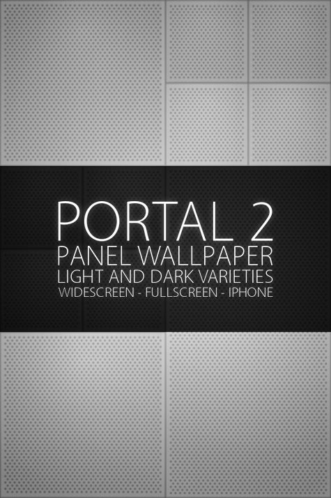 portal 2 panels wallpaper by