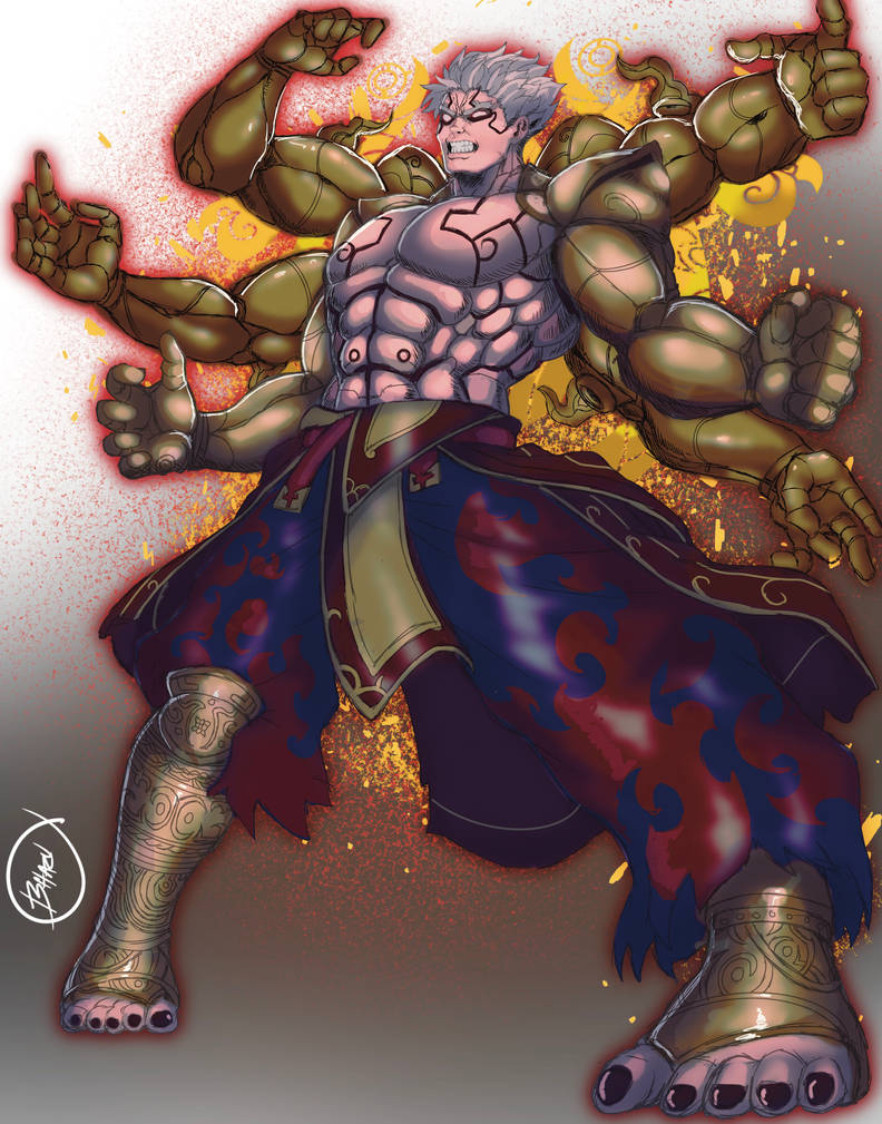Asura timelapse by bhazuart on DeviantArt