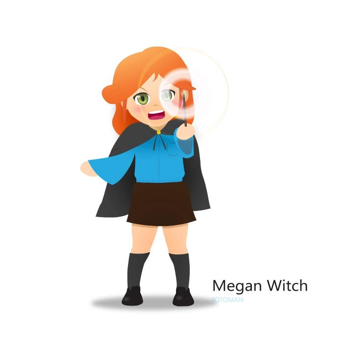 Flash Animate Test Megan Witch By Totomanq On Deviantart