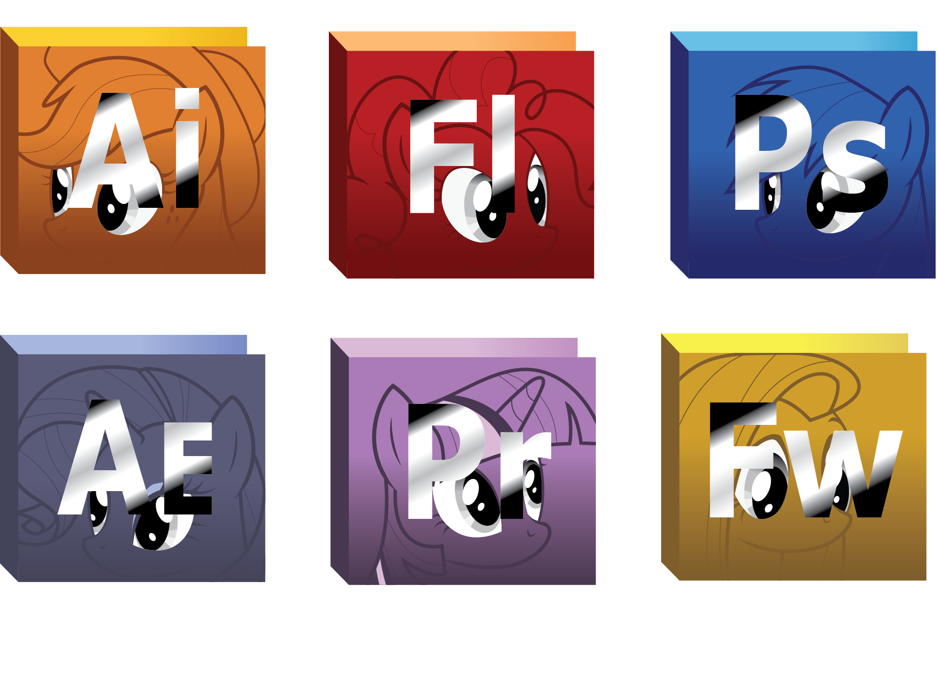 adobe pony icon pack