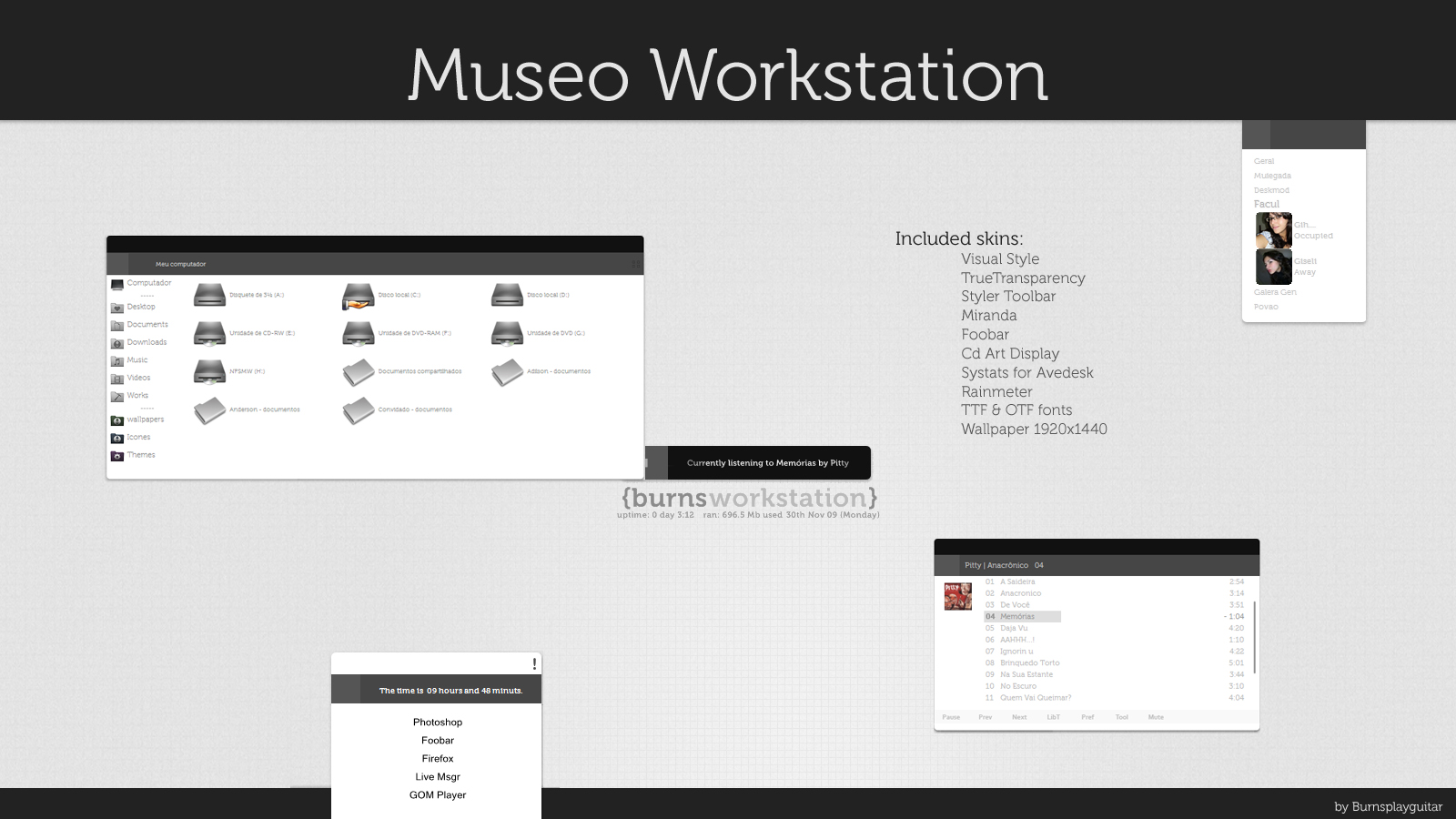 MuseoWorkstation by burnsplayguitar
