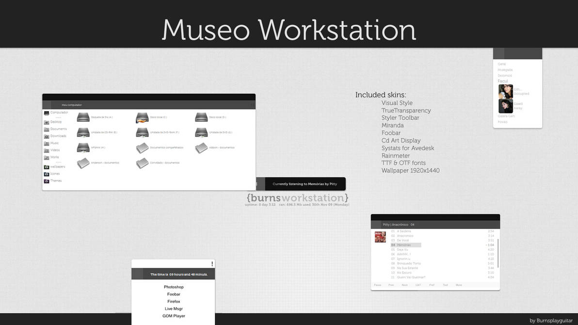 MuseoWorkstation by burnsplayguitar