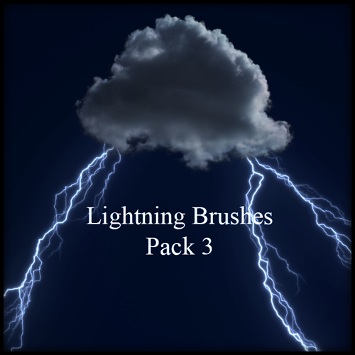 Lightning Brushes Pack 3 by kakefat on DeviantArt