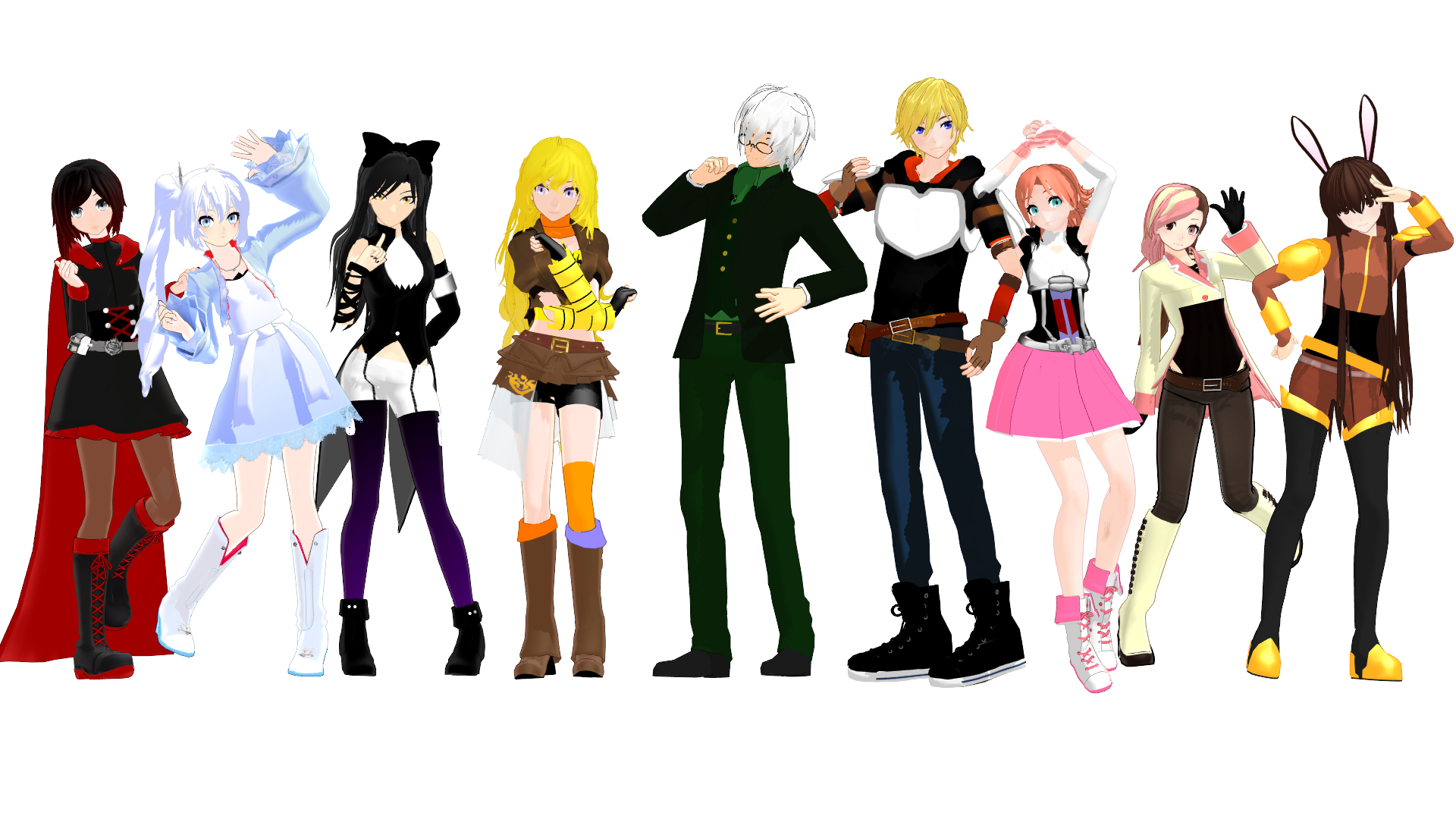 (MMDxRWBY) RWBY Volume 1 Pack (+DL)