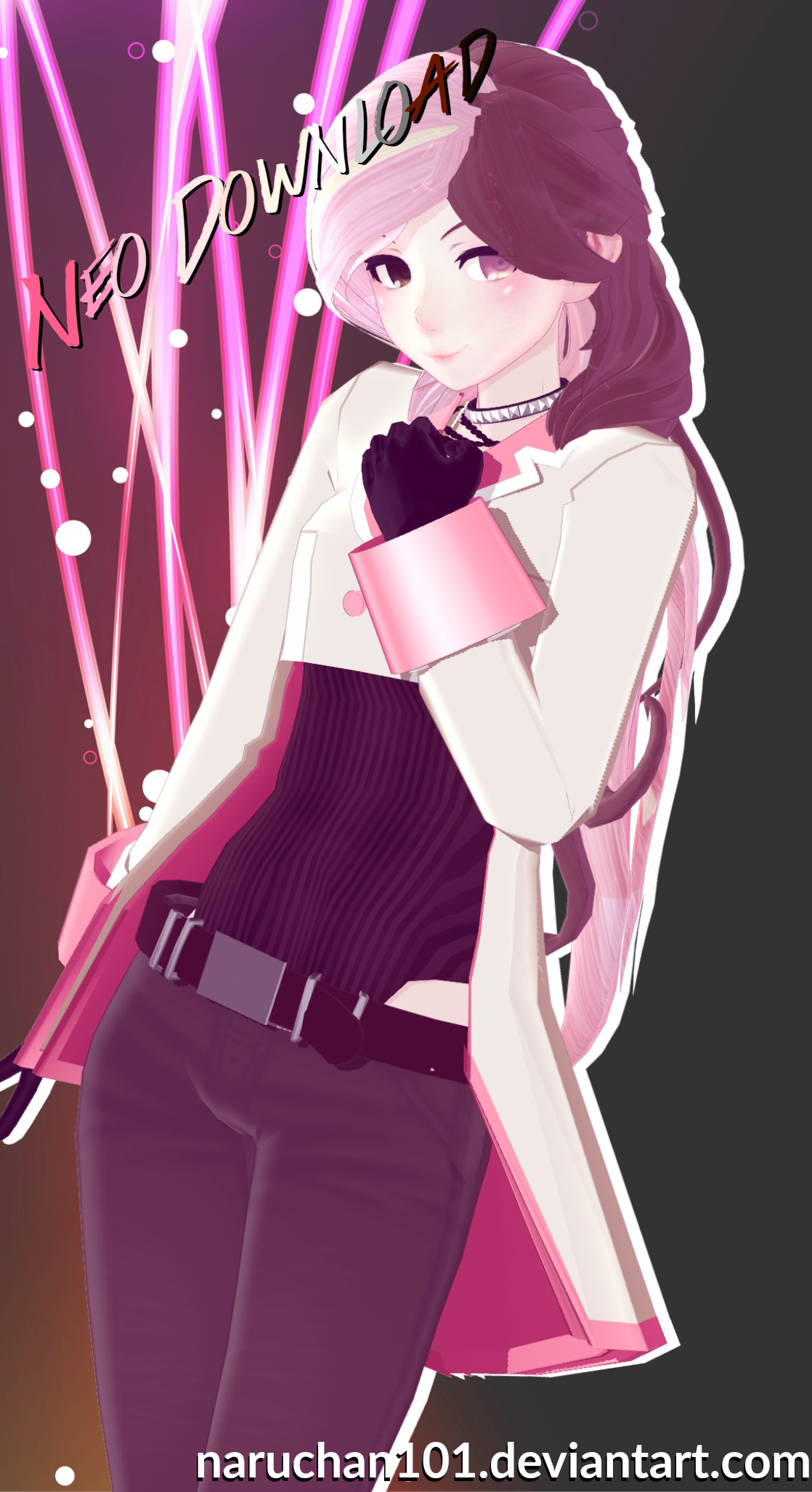 Neo Rwby Model (MMDxRWBY) Neopolitan (+DL CLOSED) by naruchan101 on DeviantArt