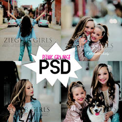 Pink Grunge PSD by Dancemomhelp