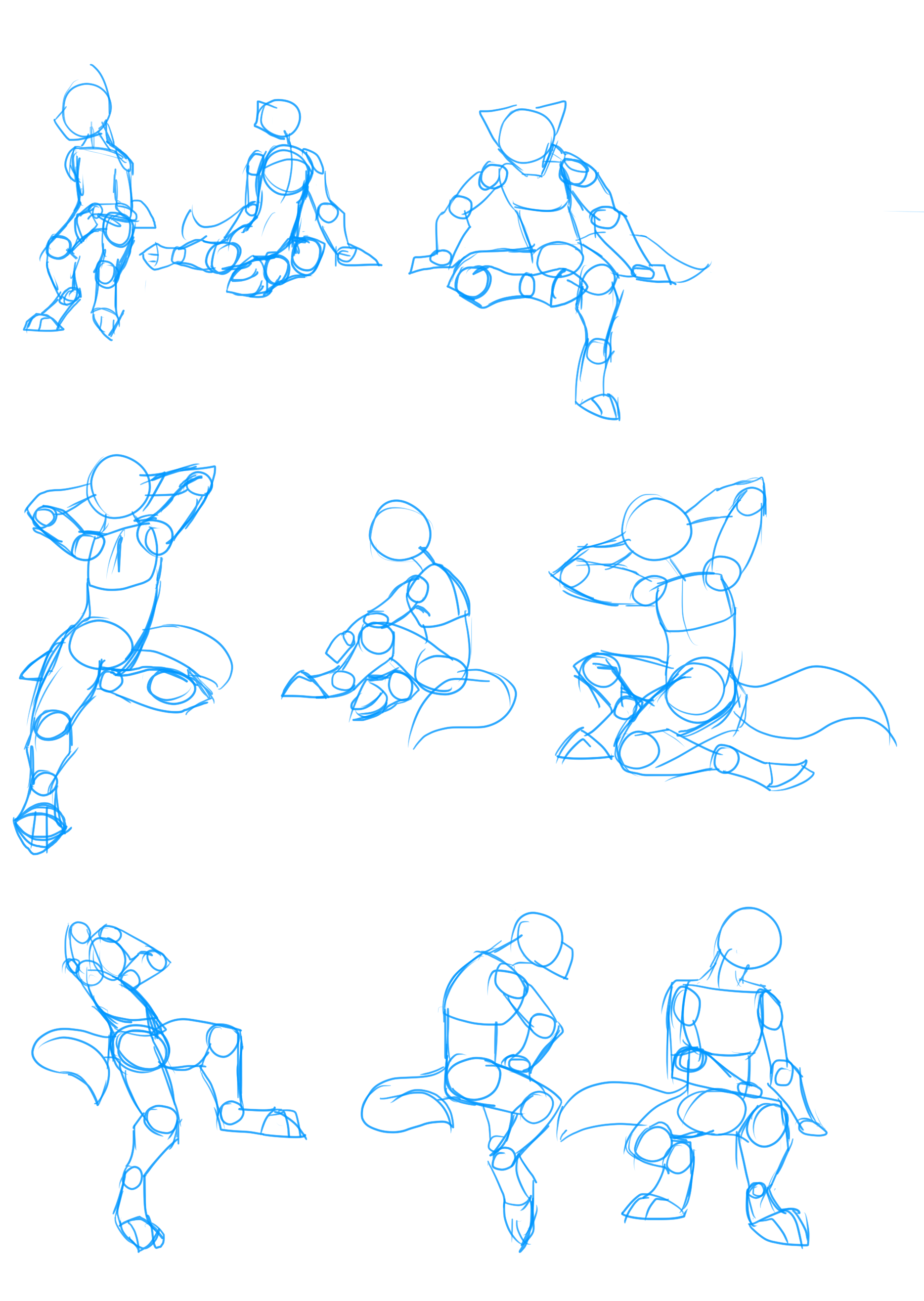 Anatomy Poses by LeanRB on DeviantArt