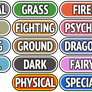 Pokemon Type Icons [ENG, PLA colours]