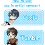 Free to use social buttons: FREE! - SnK - KnB - AT