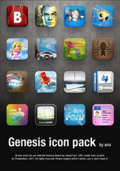 Genesis ICON PACK 1 - by anx