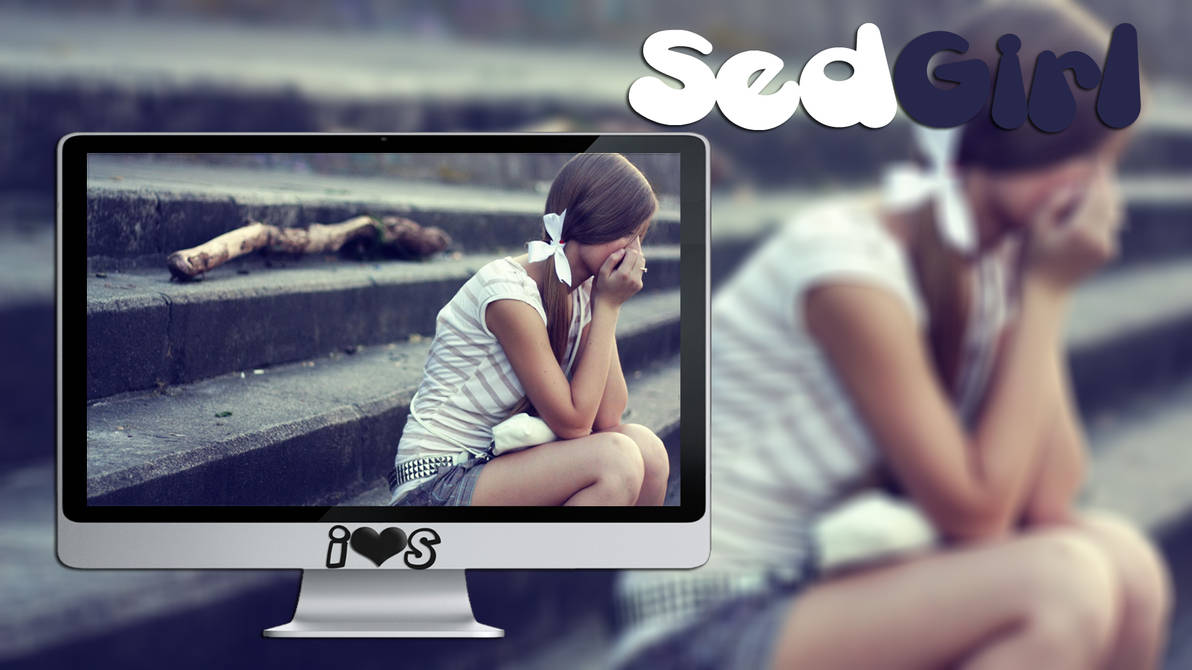 Wallpaper Sad Girl by oOILOVESONGOo on DeviantArt