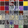 51 Seamless Textile Patterns for Photoshop