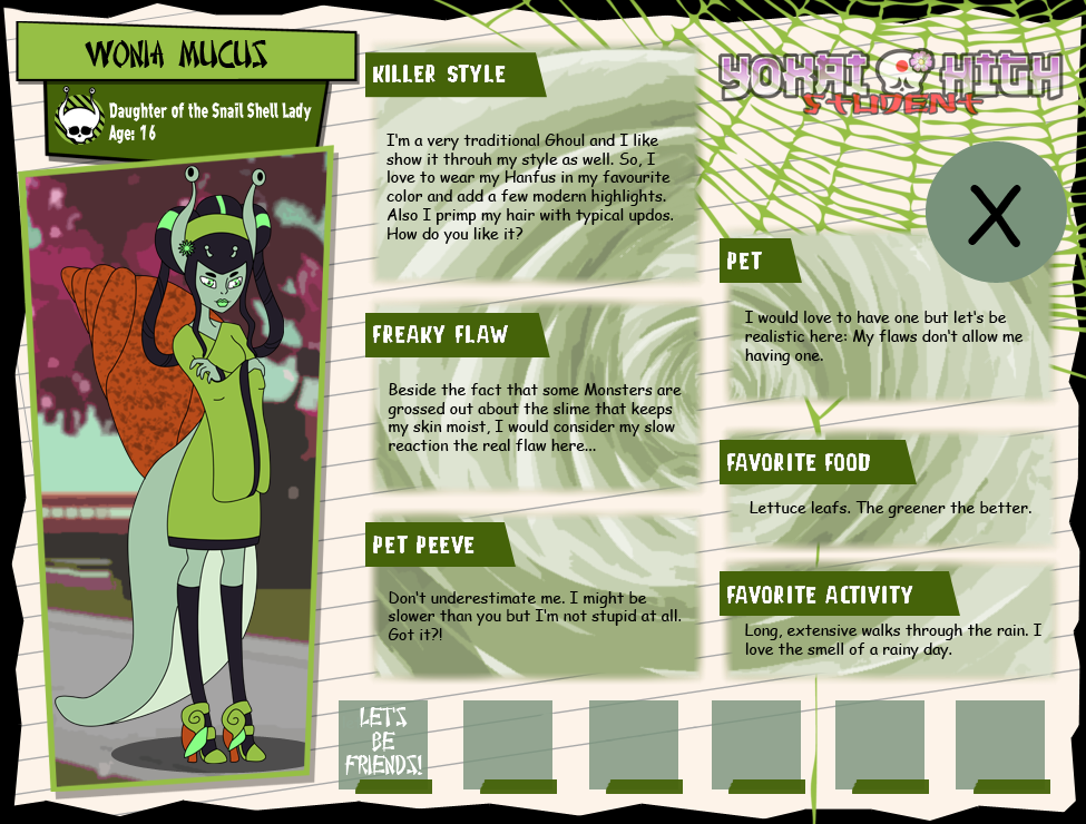 Monster High: Wonia Mucus