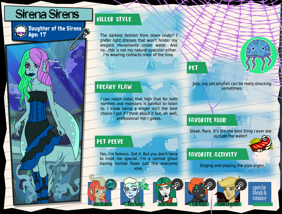 Monster High: Sirena Sirens